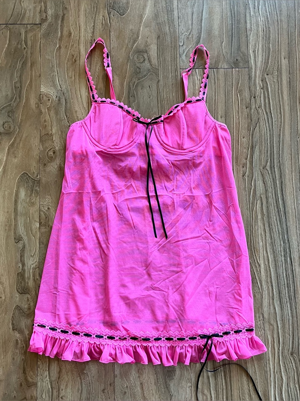 Vintage y2k Victoria's Secret lingerie babydoll dress